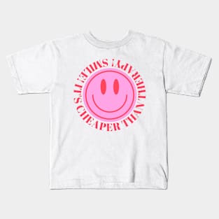 Smiley face funny Kids T-Shirt